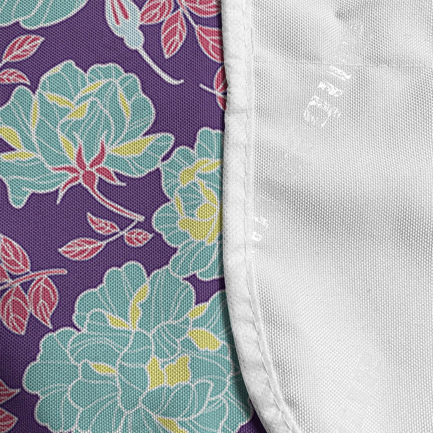 imageAmbesonne Valentines Day Microwave Oven Cover Pattern of Continuous Flying Hearts Birds Love is in the Air Water Resistant Organizer with Pockets for Kitchen 36 x 12 Blush and Pale Cadet BlueSeafoam Violet