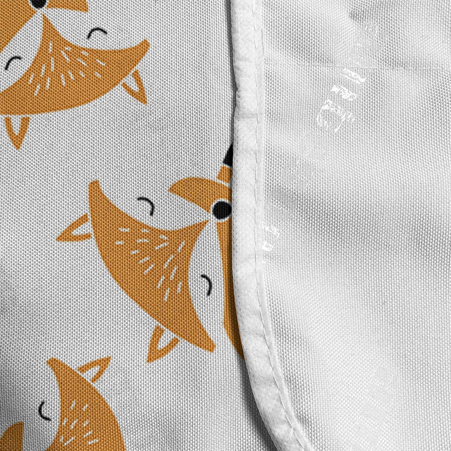imageAmbesonne Valentines Day Microwave Oven Cover Pattern of Continuous Flying Hearts Birds Love is in the Air Water Resistant Organizer with Pockets for Kitchen 36 x 12 Blush and Pale Cadet BlueMarigold Earth Yellow