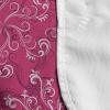Ambesonne Hot Pink Microwave Oven Cover, Valentine’s Day Inspired Black Mini Hearts on Fuchsia Backdrop Abstract Design, Water Resistant Organizer with Pockets for Kitchen, 36″ x 12″, Fuchsia Black(Hot Pink White Purple)