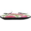 Ambesonne Poppy Flower Chair Seating Cushion, Leaves and Petals Watercolors Bouquet Romance Inspiration Valentines Day, Anti-Slip Seat Padding for Kitchen & Patio, 16″x16″, Green Pink Cream(Green Pink Cream)