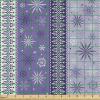 Ambesonne Romantic Fabric by The Yard, Valentines Day Love You Calligraphy with Hearts Pastel Colored Design, Microfiber Fabric for Arts and Crafts Textiles & Decor, 2 Yards, Pink Teal(Violet Lavender)