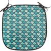 Sea Green Teal White