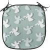 Pale Almond Green White
