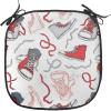 Vermilion White Grey