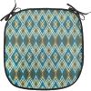 Petrol Blue Olive Green