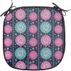 Dark Blue Teal Pink