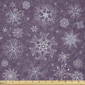 Ambesonne Romantic Fabric by The Yard, Valentines Day Love You Calligraphy with Hearts Pastel Colored Design, Microfiber Fabric for Arts and Crafts Textiles & Decor, 2 Yards, Pink Teal(Lavender Violet)