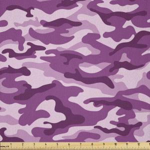 Ambesonne Romantic Fabric by The Yard, Valentines Day Love You Calligraphy with Hearts Pastel Colored Design, Microfiber Fabric for Arts and Crafts Textiles & Decor, 2 Yards, Pink Teal(Pink Fuchsia)