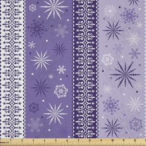 Ambesonne Romantic Fabric by The Yard, Valentines Day Love You Calligraphy with Hearts Pastel Colored Design, Microfiber Fabric for Arts and Crafts Textiles & Decor, 2 Yards, Pink Teal(Violet Lavender)