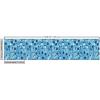 Ambesonne Cartoon Fabric by The Yard, Carousel Horses Playthings Merry Go Round Joyful Circus Amusement Park, Microfiber Fabric for Arts and Crafts Textiles & Decor, 1 Yard, Pale Blue Indigo Pink(Blue White)