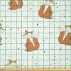 Ambesonne Cartoon Fabric by The Yard, Carousel Horses Playthings Merry Go Round Joyful Circus Amusement Park, Microfiber Fabric for Arts and Crafts Textiles & Decor, 1 Yard, Pale Blue Indigo Pink(Orange Seafoam Black)