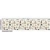 Ambesonne Cartoon Fabric by The Yard, Carousel Horses Playthings Merry Go Round Joyful Circus Amusement Park, Microfiber Fabric for Arts and Crafts Textiles & Decor, 1 Yard, Pale Blue Indigo Pink(Brown Beige)