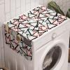 Ambesonne Hearts Microwave Oven Cover, Valentines Day Inspired Ornamental Love Pattern in Pink Tones, Water Resistant Organizer with Pockets for Kitchen, 36″ x 12″, Hot Pink Purple Pink(Mint Green Vermilion)