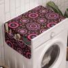 Ambesonne Hearts Microwave Oven Cover, Valentines Day Inspired Ornamental Love Pattern in Pink Tones, Water Resistant Organizer with Pockets for Kitchen, 36″ x 12″, Hot Pink Purple Pink(Chocolate Pink Purple)