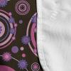 Ambesonne Hearts Microwave Oven Cover, Valentines Day Inspired Ornamental Love Pattern in Pink Tones, Water Resistant Organizer with Pockets for Kitchen, 36″ x 12″, Hot Pink Purple Pink(Chocolate Pink Purple)