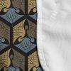 Ambesonne Hearts Microwave Oven Cover, Valentines Day Inspired Ornamental Love Pattern in Pink Tones, Water Resistant Organizer with Pockets for Kitchen, 36″ x 12″, Hot Pink Purple Pink(Sand Brown Blue Grey)