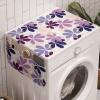 Ambesonne Hearts Microwave Oven Cover, Valentines Day Inspired Ornamental Love Pattern in Pink Tones, Water Resistant Organizer with Pockets for Kitchen, 36″ x 12″, Hot Pink Purple Pink(Purple Lilac Peach)