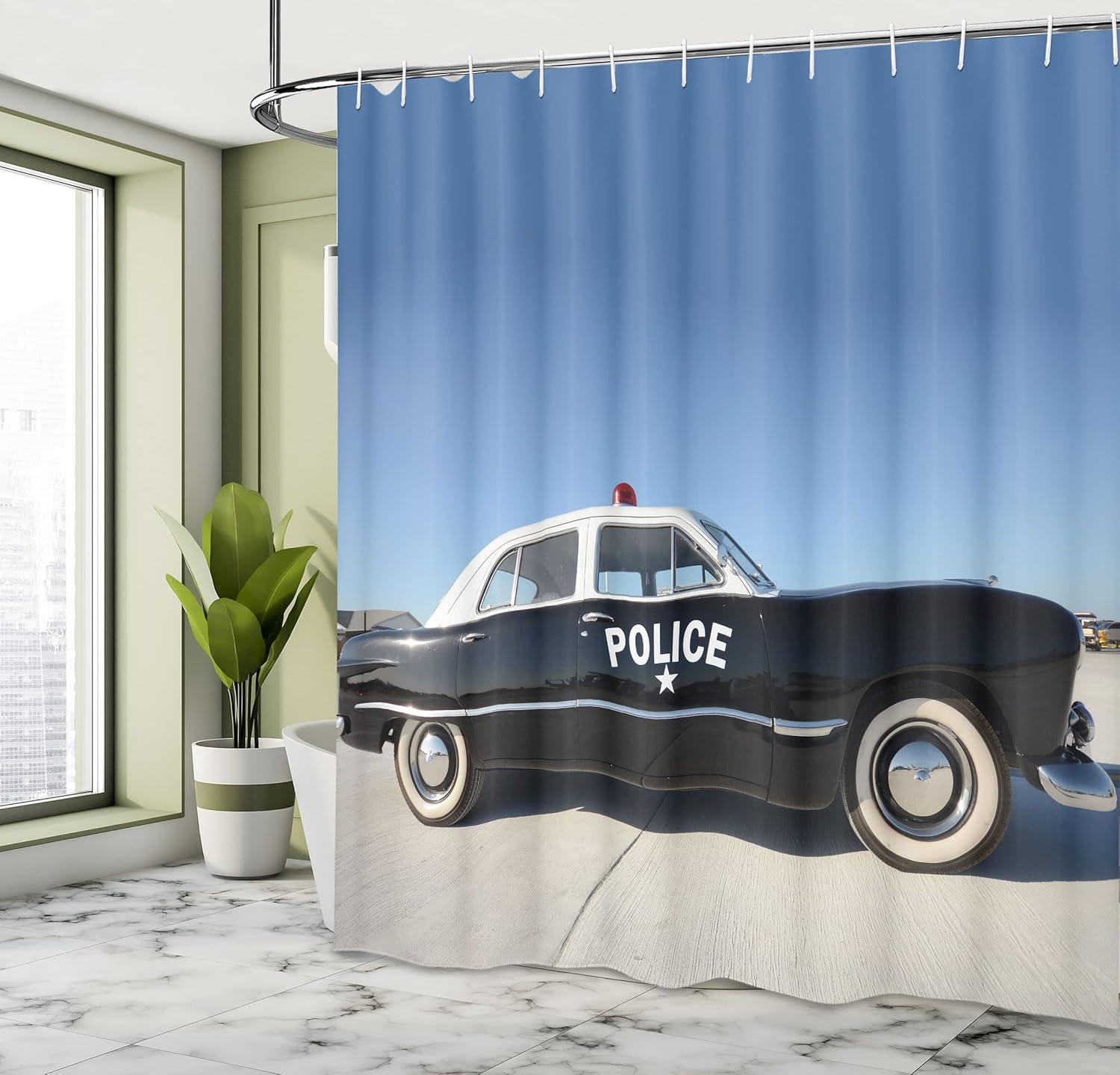 imageAmbesonne Animal Shower Curtain Colorful Design Savannah Themed Cartoon Animals Image Art Forest Woodland Print Cloth Fabric Bathroom Decor Set with Hooks 69 W x 84 L Multicolor Sky BlueBlue Beige and Black
