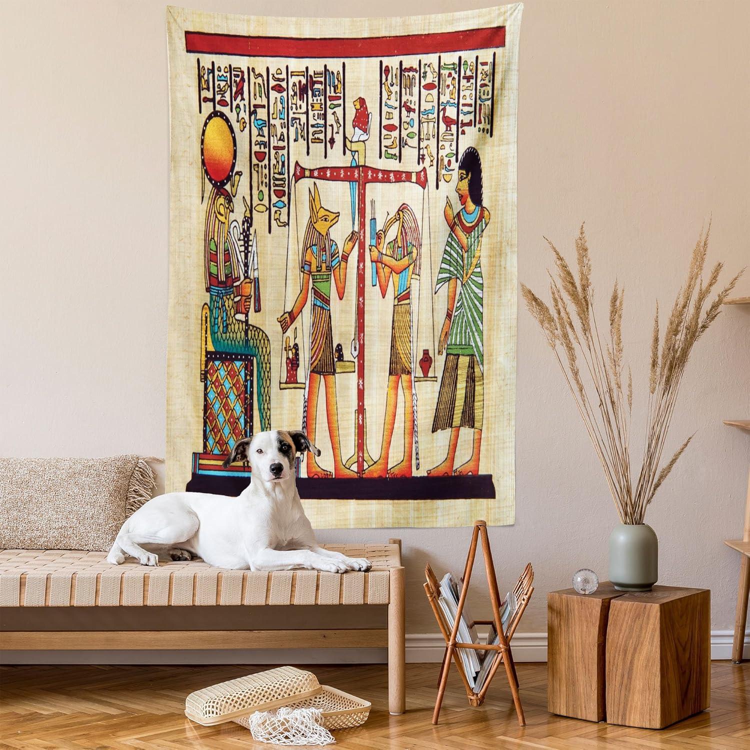 imageAmbesonne Cat Tapestry Cartoon Cat in Various Poses Sleepy Lying Dreaming Expression Comic Wall Hanging for Bedroom Living Room Dorm Decor 40 X 60 Turquoise ApricotIvory Paprika