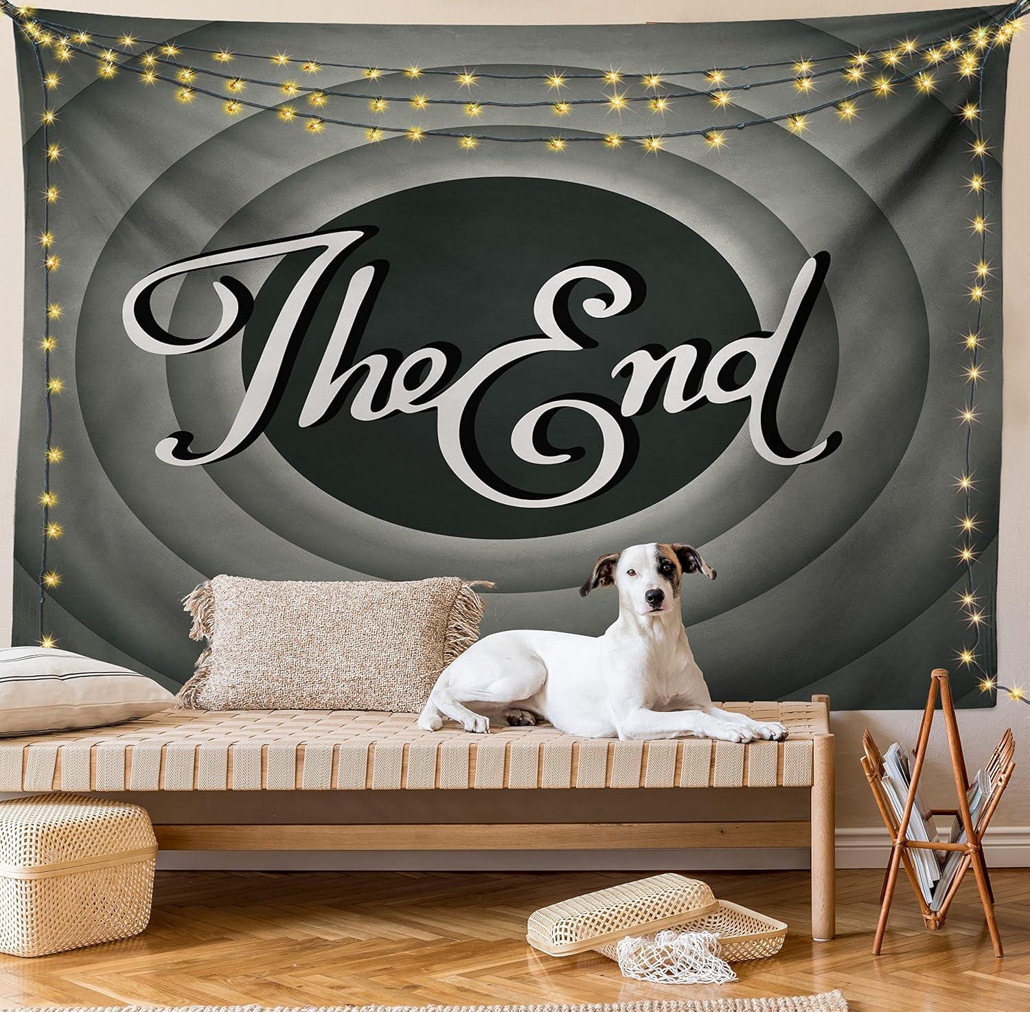 imageAmbesonne Cat Tapestry Cartoon Cat in Various Poses Sleepy Lying Dreaming Expression Comic Wall Hanging for Bedroom Living Room Dorm Decor 40 X 60 Turquoise ApricotGrey Green