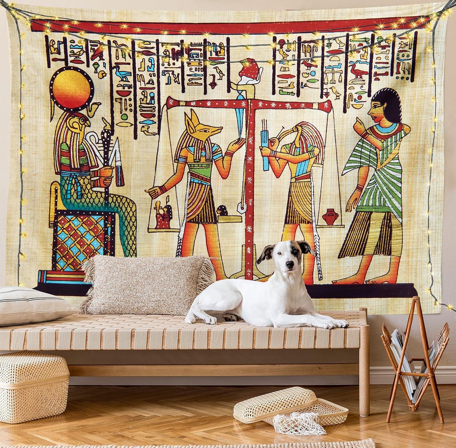 imageAmbesonne Cat Tapestry Cartoon Cat in Various Poses Sleepy Lying Dreaming Expression Comic Wall Hanging for Bedroom Living Room Dorm Decor 40 X 60 Turquoise ApricotIvory Paprika