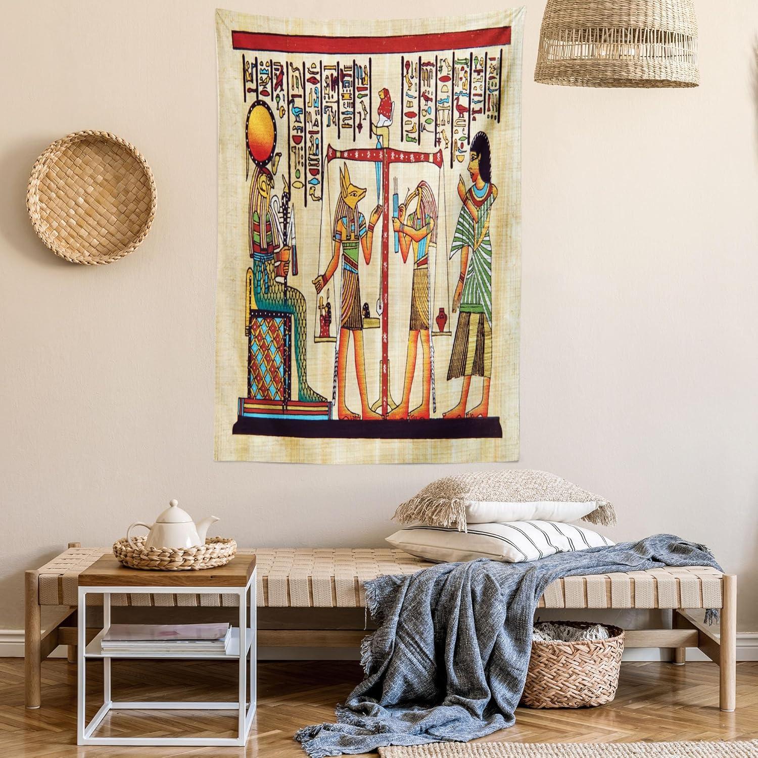 imageAmbesonne Cat Tapestry Cartoon Cat in Various Poses Sleepy Lying Dreaming Expression Comic Wall Hanging for Bedroom Living Room Dorm Decor 40 X 60 Turquoise ApricotIvory Paprika