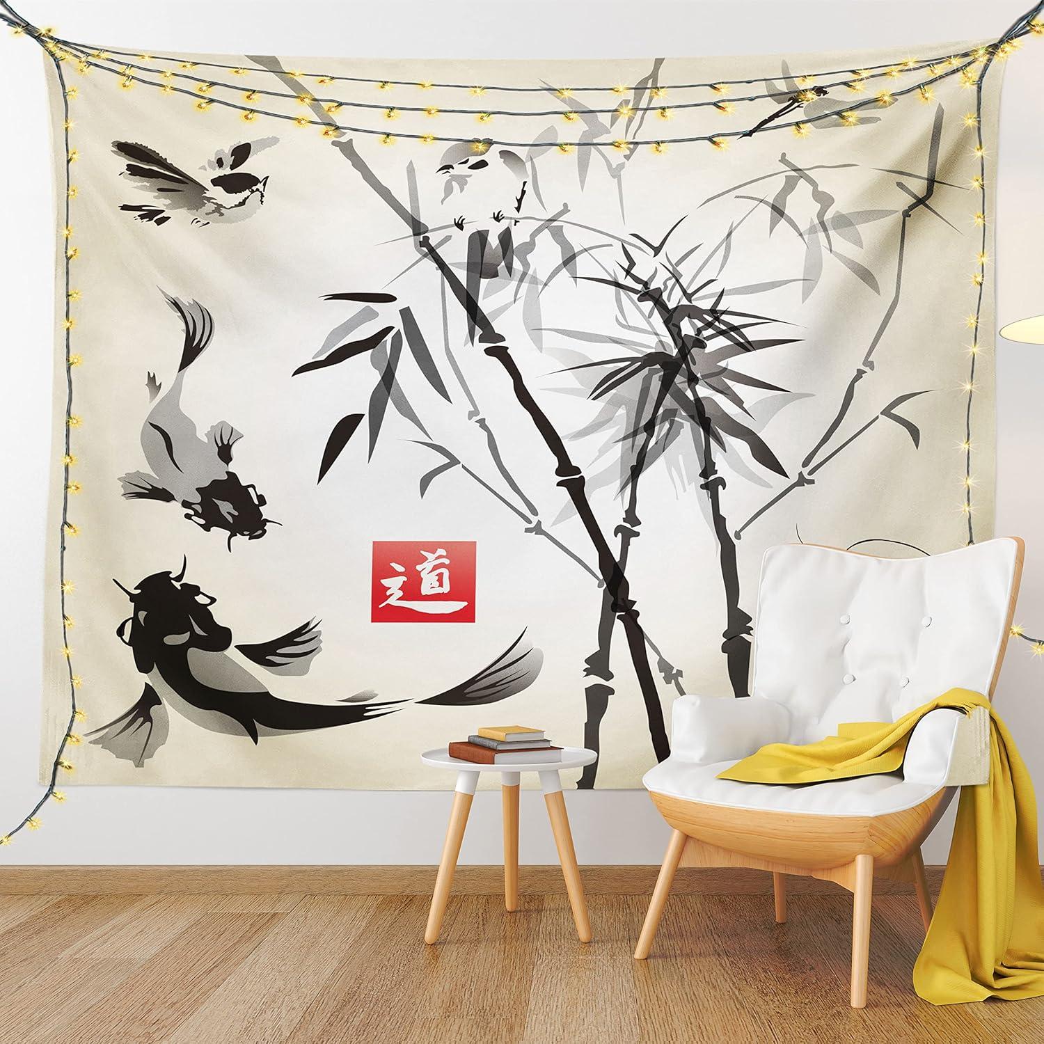 imageAmbesonne Cat Tapestry Cartoon Cat in Various Poses Sleepy Lying Dreaming Expression Comic Wall Hanging for Bedroom Living Room Dorm Decor 40 X 60 Turquoise ApricotWhite Black