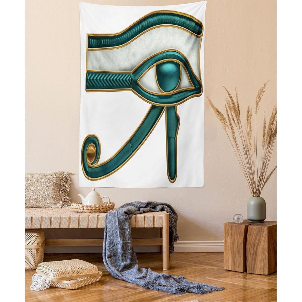 imageAmbesonne Cat Tapestry Cartoon Cat in Various Poses Sleepy Lying Dreaming Expression Comic Wall Hanging for Bedroom Living Room Dorm Decor 40 X 60 Turquoise ApricotYellow Grey