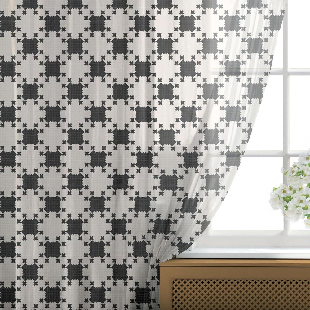 imageAmbesonne Snail Tulle Curtains with Rod Pocket Numerous Repetitive Colorful Cartoon Shell Animals Character Illustration Sheer Drape for Wedding Party 2 Panels 108 x 72 Pale Yellow MulticolorChampagne Charcoal Grey