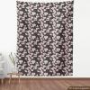Ambesonne Bird Print Fabric by The Yard, Cartoon Pattern with Flying Pelicans, Decorative Fabric for Upholstery and Home Accents, 1 Yard, Eggshell(Brown White)