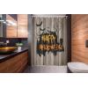 Ambesonne Cartoon Shower Curtain, Floral Fun Print with Colorful Flowers Illustration Whimsical Summer Ornament, Cloth Fabric Bathroom Decor Set with Hooks, 69″ W x 70″ L, Multicolor White(Charcoal Grey Multicolor)