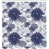 Ambesonne Cartoon Shower Curtain, Floral Fun Print with Colorful Flowers Illustration Whimsical Summer Ornament, Cloth Fabric Bathroom Decor Set with Hooks, 69″ W x 70″ L, Multicolor White(Off White Dark Indigo)