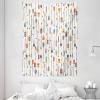 Ambesonne Cat Tapestry, Cartoon Cat in Various Poses Sleepy Lying Dreaming Expression Comic, Wall Hanging for Bedroom Living Room Dorm Decor, 40″ X 60″, Turquoise Apricot(Orange Taupe)