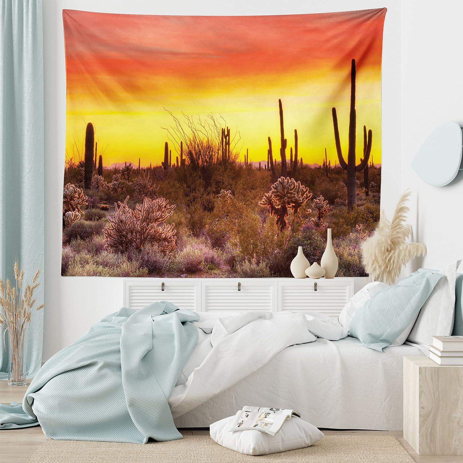 imageAmbesonne Mexican Tapestry Mexican Sugar Skull Cartoon Carnival Cartoon Traditional Celebration Print Wall Hanging for Bedroom Living Room Dorm Decor 40 X 60 Orange TealRed Orange Black