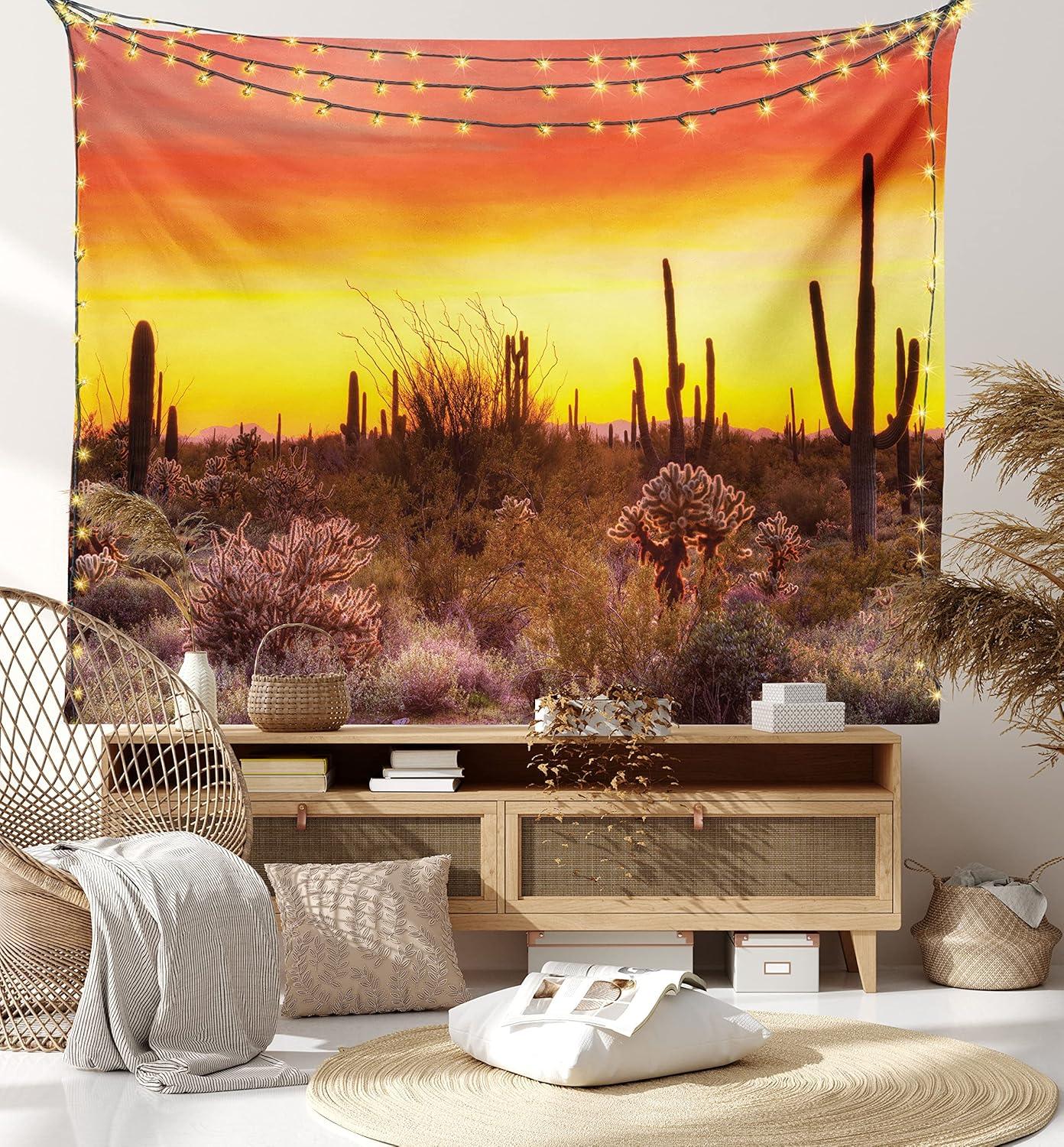 imageAmbesonne Mexican Tapestry Mexican Sugar Skull Cartoon Carnival Cartoon Traditional Celebration Print Wall Hanging for Bedroom Living Room Dorm Decor 40 X 60 Orange TealRed Orange Black