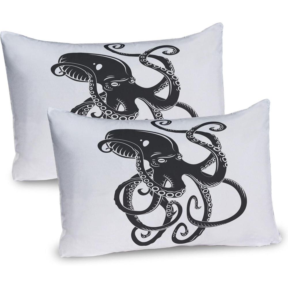 imageAmbesonne Valentines Day Pillow Sham Set of 2 Love Theme Striped Hearts February Fourteen Romantic Art Quality Microfiber Bedding Item for All Seasons 36 x 20 Quartz LilacBlack