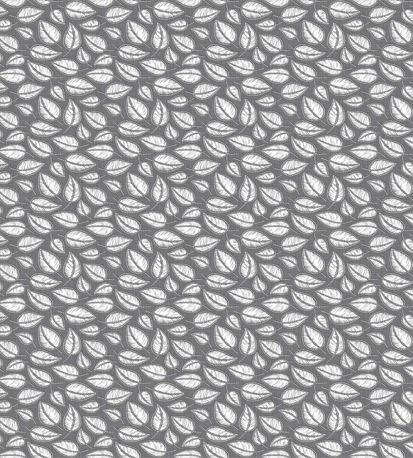 imageAmbesonne Damask Grey Duvet Cover Set Simple Pattern with Curls and Dots in Neutral Design Print Decorative 3 Piece Bedding Set with 2 Pillow Shams Queen Size Pale Grey and WhiteGrey and White