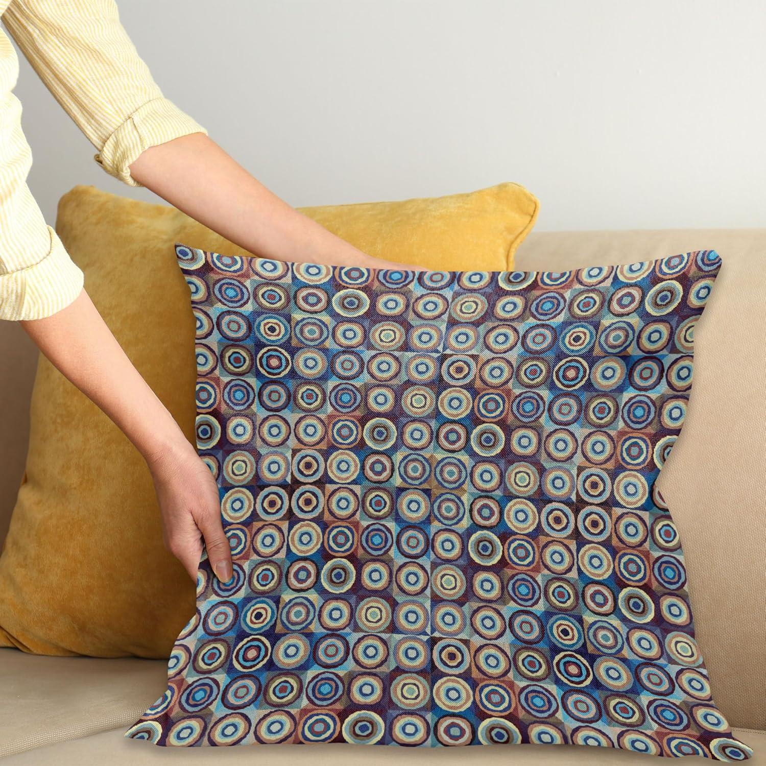 imageAmbesonne Flower Throw Pillow Cushion Cover Retro Romantic Rose Petal with Rain Water Drops Valentines Love Picture Decorative Square Accent Pillow Case 18 X 18 White and BlackBlue Umber