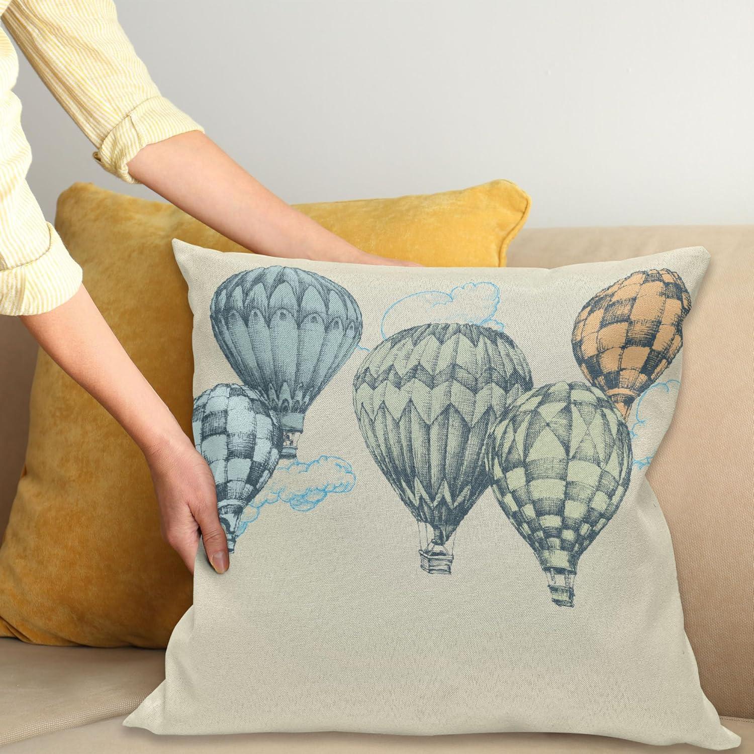 imageAmbesonne Flower Throw Pillow Cushion Cover Retro Romantic Rose Petal with Rain Water Drops Valentines Love Picture Decorative Square Accent Pillow Case 18 X 18 White and BlackGreen Blue