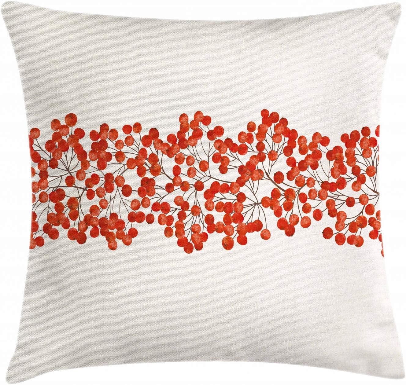 imageAmbesonne Flower Throw Pillow Cushion Cover Retro Romantic Rose Petal with Rain Water Drops Valentines Love Picture Decorative Square Accent Pillow Case 18 X 18 White and BlackOrange and Pearl