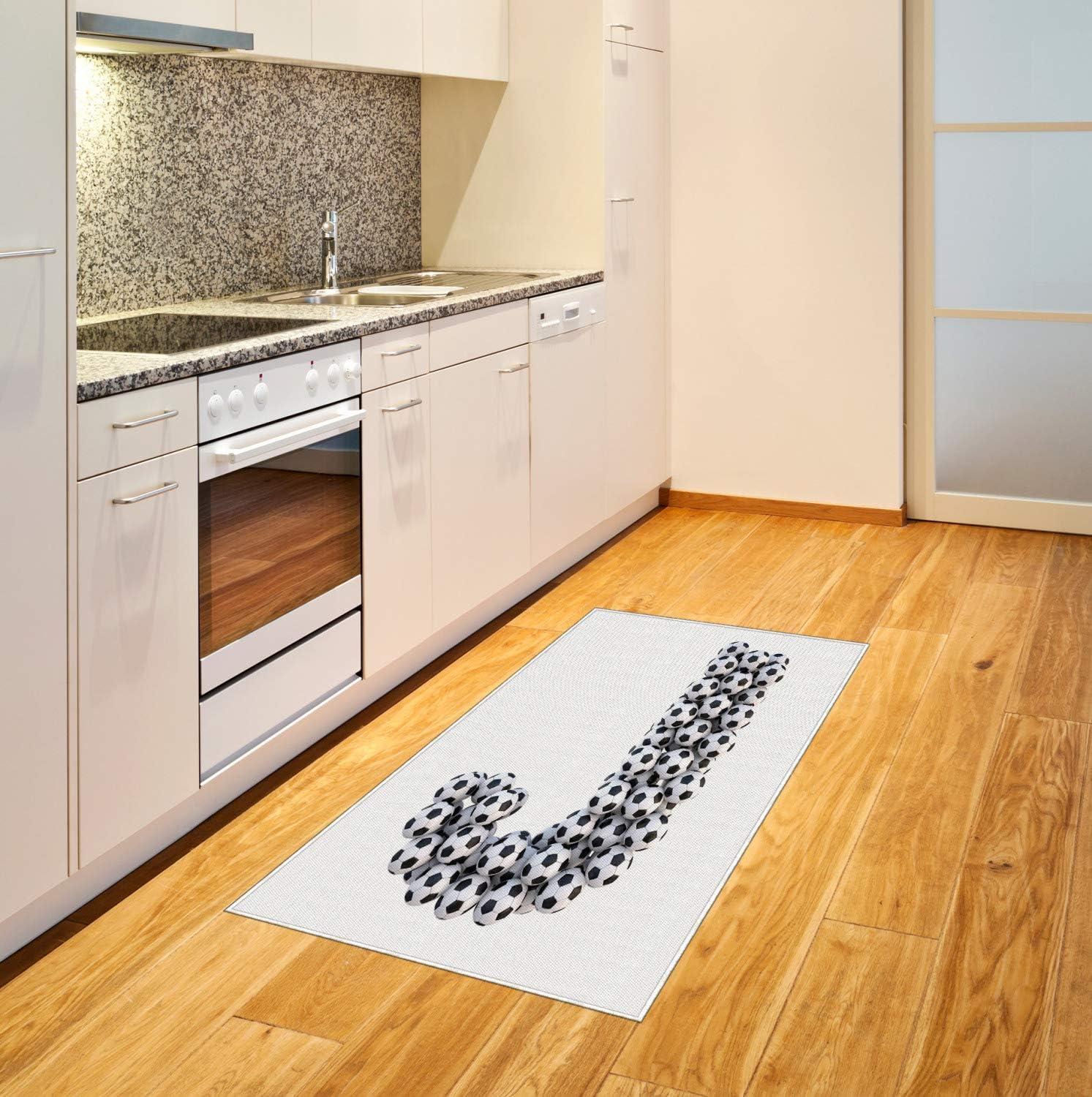 imageAmbesonne Modern Area Rug New York City Skyline at Night with Skyscrapers Manhattan USA American Panorama Flat Woven Accent Rug for Living Room Bedroom Dining Room 4 X 57 Violet PurpleWhite Black
