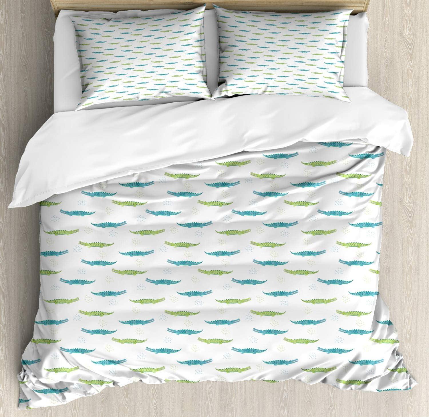 imageAmbesonne Rain Duvet Cover Sets Valentines Day Theme Cloud and Sun Pattern with Heart Shaped Rays Bedding Set with 2 Duvet Covers amp 4 Pillowcases 2 Pack Queen Size Dark Coral MustardPale Green and Pale Blue