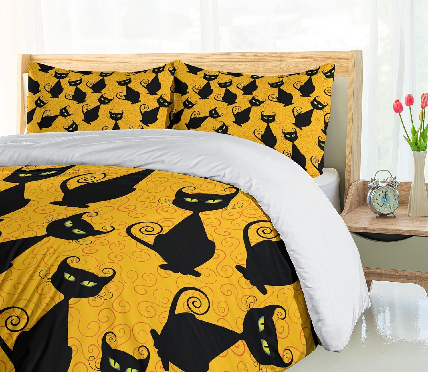 imageAmbesonne Teal Duvet Cover Set Crystal Hearts and Gemstone Valentines Day Celebrating Romantic Print Decorative 3 Piece Bedding Set with 2 Pillow Shams Queen Size Red Fuchsia TealBlack Orange