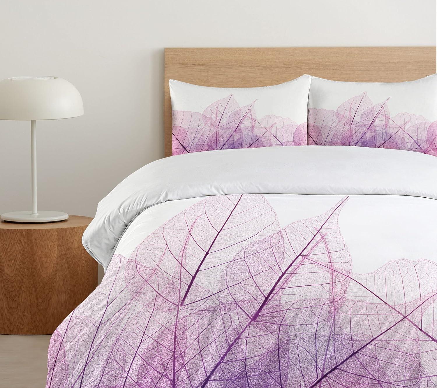 imageAmbesonne Teal Duvet Cover Set Crystal Hearts and Gemstone Valentines Day Celebrating Romantic Print Decorative 3 Piece Bedding Set with 2 Pillow Shams Queen Size Red Fuchsia TealPink Purple