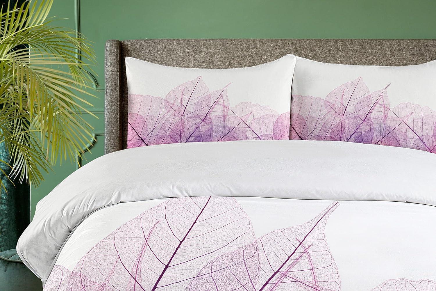 imageAmbesonne Teal Duvet Cover Set Crystal Hearts and Gemstone Valentines Day Celebrating Romantic Print Decorative 3 Piece Bedding Set with 2 Pillow Shams Queen Size Red Fuchsia TealPink Purple