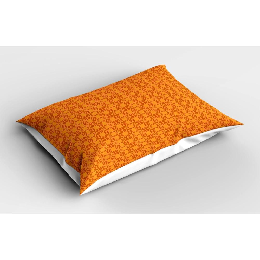 imageAmbesonne Birds Pillow Sham Set of 2 2 Birds on a Branch Singing Love Songs Friend Valentine Couple Hope Living Quality Microfiber Bedding Item for All Seasons 30 x 20 Cream Black WhiteMarigold Burnt Orange
