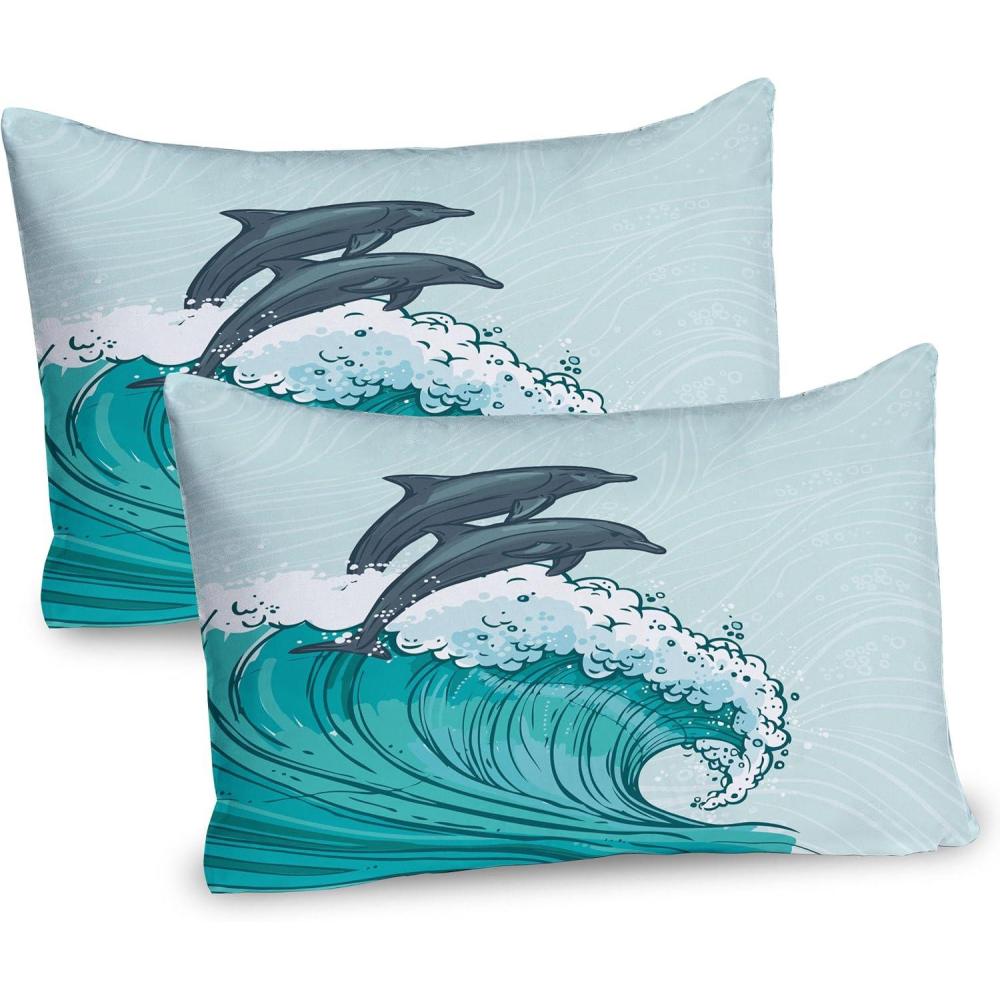 imageAmbesonne Eiffel Tower Pillow Sham Set of 2 Autumn Romantic Paris Historical Valentines Day Umbrellas Doodle Quality Microfiber Bedding Item for All Seasons 26 x 20 Lilac Red Pale BlueCharcoal Grey Mint Teal