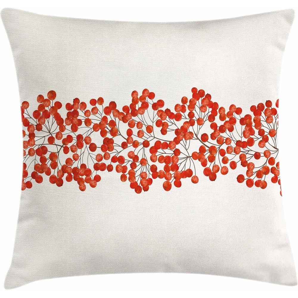 imageAmbesonne Flower Throw Pillow Cushion Cover Retro Romantic Rose Petal with Rain Water Drops Valentines Love Picture Decorative Square Accent Pillow Case 18 X 18 White and BlackOrange and Pearl