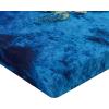 Ambesonne Batik Fitted Sheet, Vintage Pattern in Style Curly Leaves and Traditional Paisley Motifs, Soft Decorative Fabric Bedding All-Round Elastic Pocket, Full Size, Yellow Orange(Orange Blue)