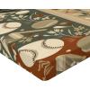 Ambesonne Batik Fitted Sheet, Vintage Pattern in Style Curly Leaves and Traditional Paisley Motifs, Soft Decorative Fabric Bedding All-Round Elastic Pocket, Full Size, Yellow Orange(Pale Khaki Laurel Green)